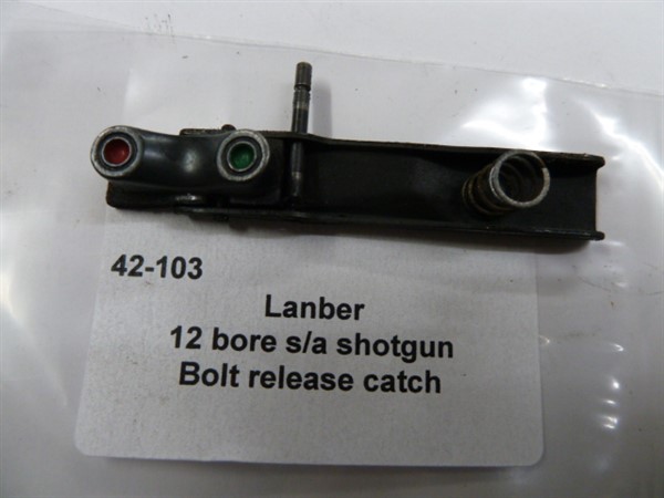 Lanber bolt release catch
