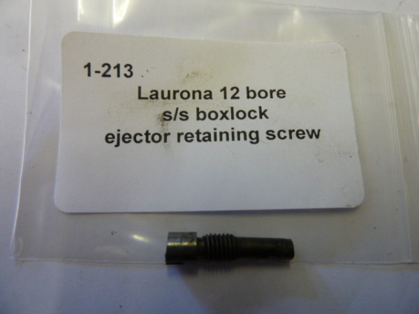 Laurona ejector retaining screw