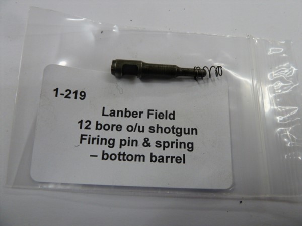 1-219 Lanber Field bottom barrel Lanber Field firing pin bottom barrel