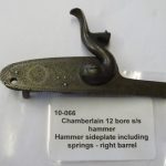 Chamberlain hammer sideplate right barrel