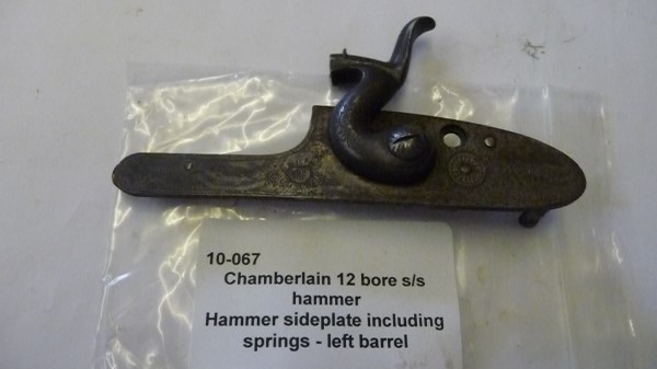 Chamberlain hammer sideplate left