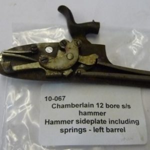 Chamberlain hammer sideplate left