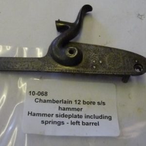 Chamberlain hammer sideplate left barrel