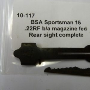Sportsman Fifteen rear sight