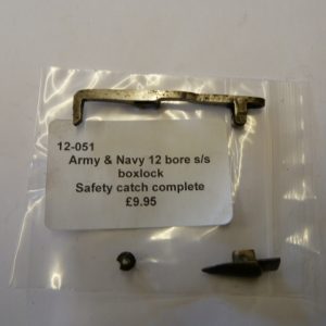 Army & Navy safety catch