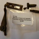 Beretta top lever locking mechanism