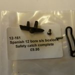 Spanish 12 bore safety catch