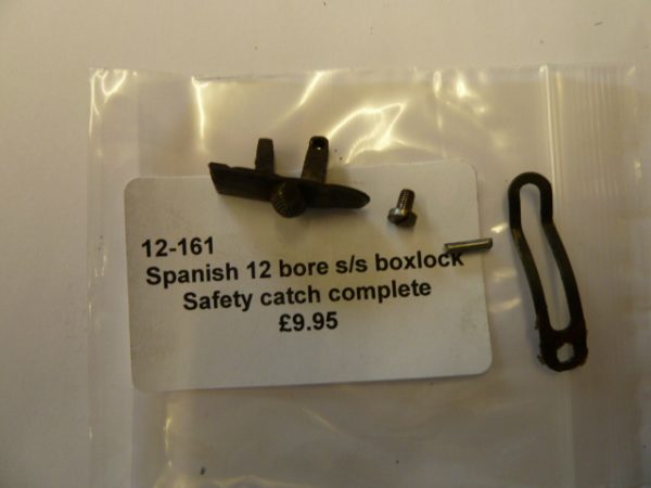 Spanish 12 bore safety catch