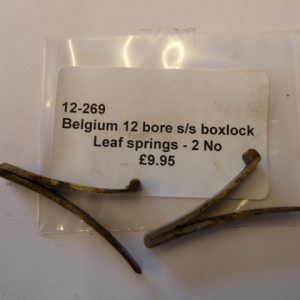 Belgium 12 bore leaf springs