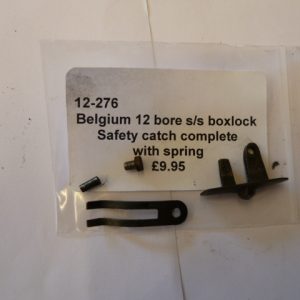 Belgium 12 gauge safety catch