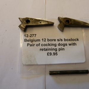 Belgium 12 gauge cocking dogs
