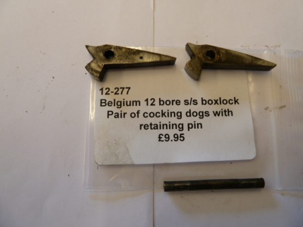 Belgium 12 gauge cocking dogs