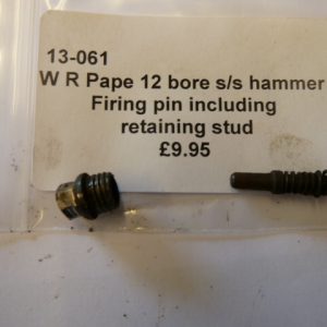Pape firing pin