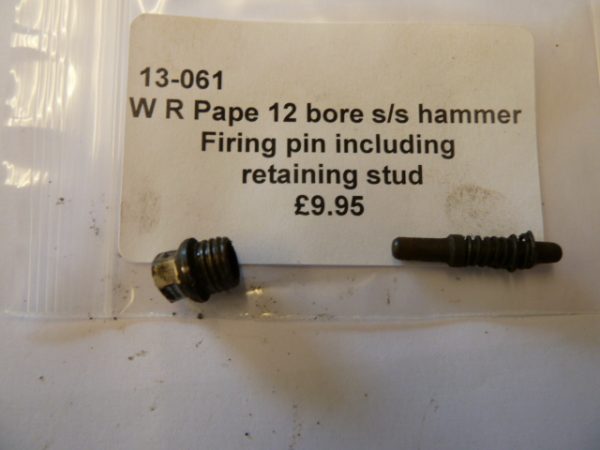 Pape firing pin