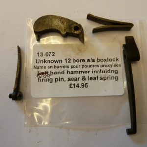 Unkown right hand hammer