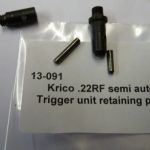 Krico trigger unit retaining pins