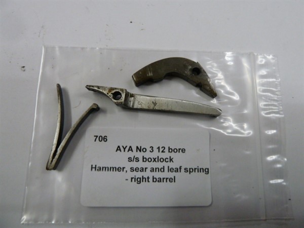 Aya No 3 right barrel hammer
