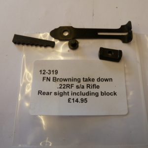 FN Browning rear sight