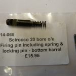 Scirocco bottom barrel firing pin