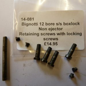 Bignotti retaining screws