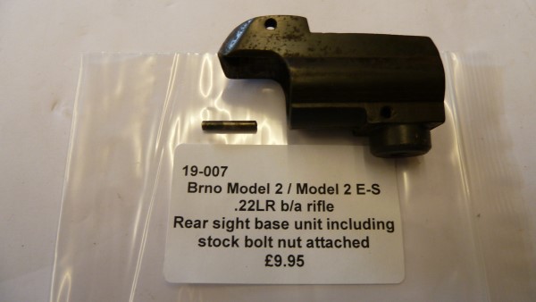 Brno Model 2 rear sight base unit
