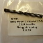 Brno Model 2 firing pin spring