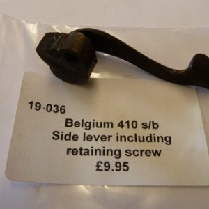 Belgium 410 single barrel side lever