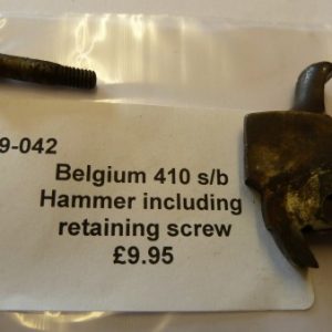 Belgium 410 single barrel hammer