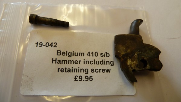 Belgium 410 single barrel hammer