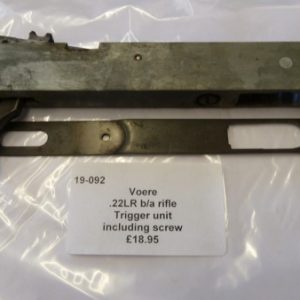 Voere bolt action trigger unit