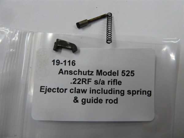 19-116 Anschutz 525 ejector claw Anschutz 525 ejector claw