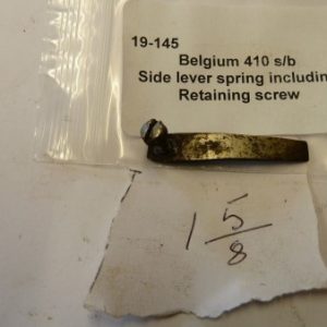 Belgium 410 shotgun side lever spring