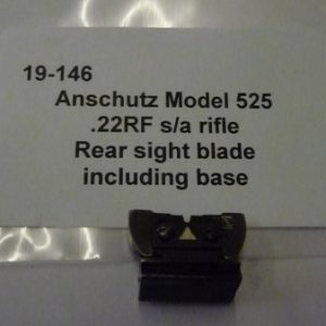Anschutz 525 rear sight blade