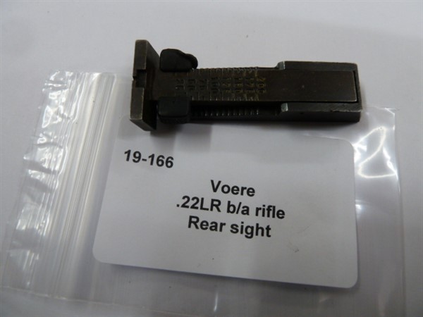 Voere bolt action rear sight