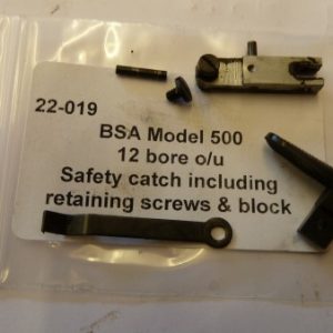 BSA 500 safety catch