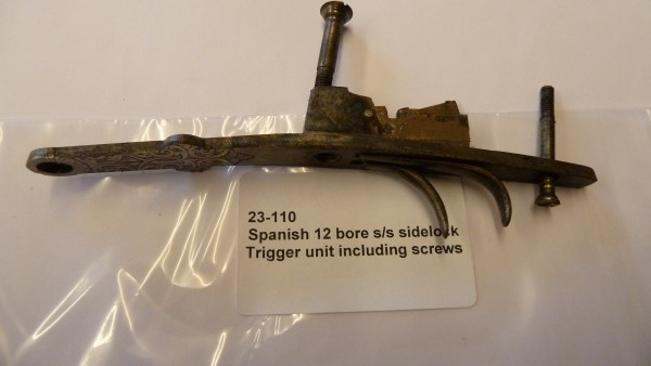 Spanish shotgun trigger unit