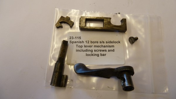 23-115 top lever mechanism Spanish shotgun top lever mechanism