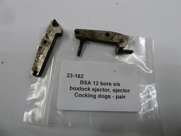 23-162 BSA ss cocking dogs BSA 12 bore s/s cocking dogs