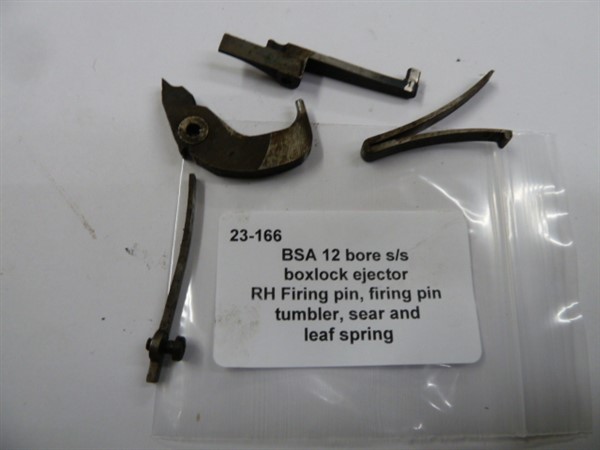 23-166 BSA ss firing pin etc RH BSA 12 bore right barrrel firing pin