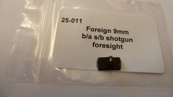 Foreign 9mm foresight
