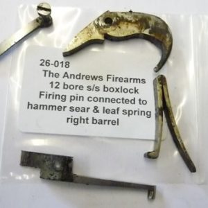 Andrews right barrel firing pin