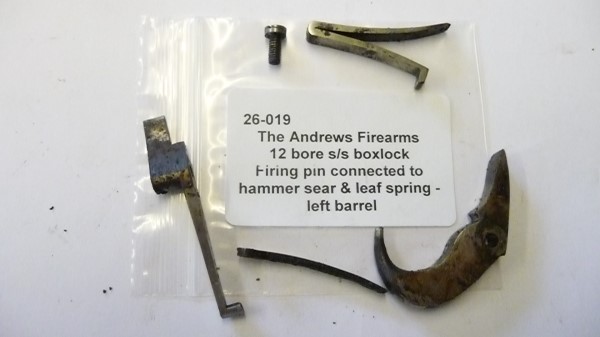 Andrews left barrel firing pin