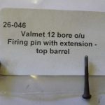 Valmet top barrel firing pin
