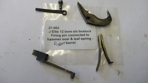 27-002 firing pin right Ellis right barrel firing pin