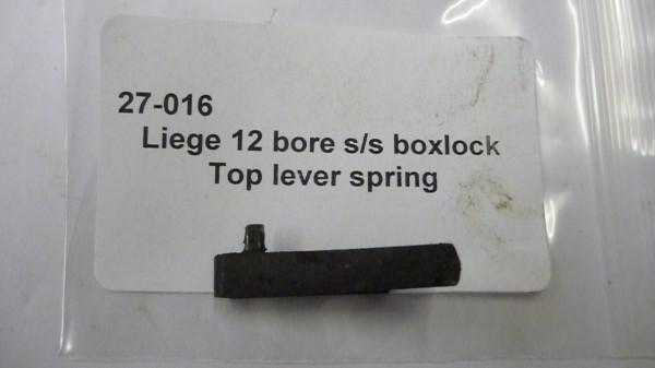 Liege top lever spring