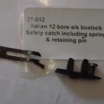 Italian safety catch