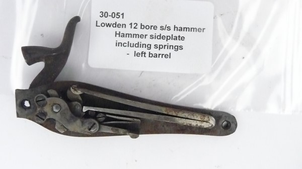 Lowden left barrel hammer sideplate
