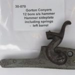 Gorton Conyers left barrel hammer sideplate
