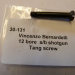 Vincenzo Bernardelli tang screw