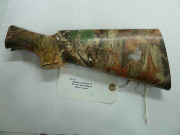 Webley & Scott 810 camo stock